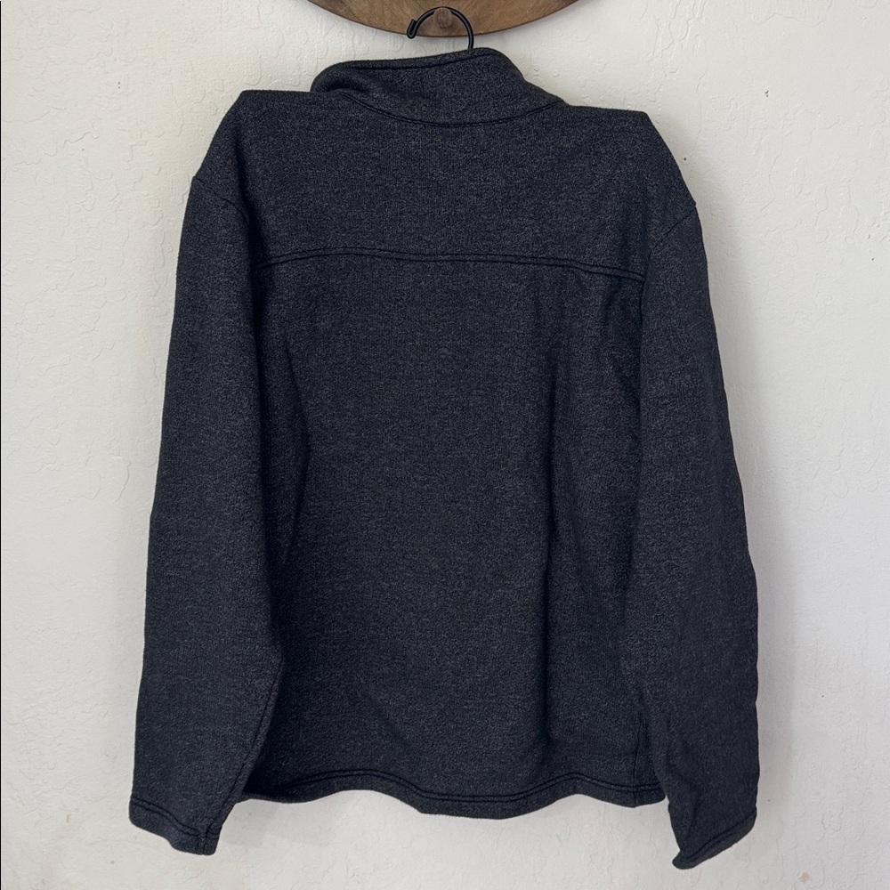 Columbia Men’s Gray Great Hart Mountain Fleece Quarter-Zip Pullover Large - Picture 6 of 6